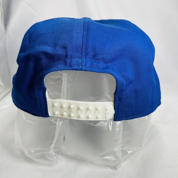 Gorras Garbar Bor Acapulco Mexico Ajustable Snap Back Retro Blue w Gold Writing - Picture 4 of 11